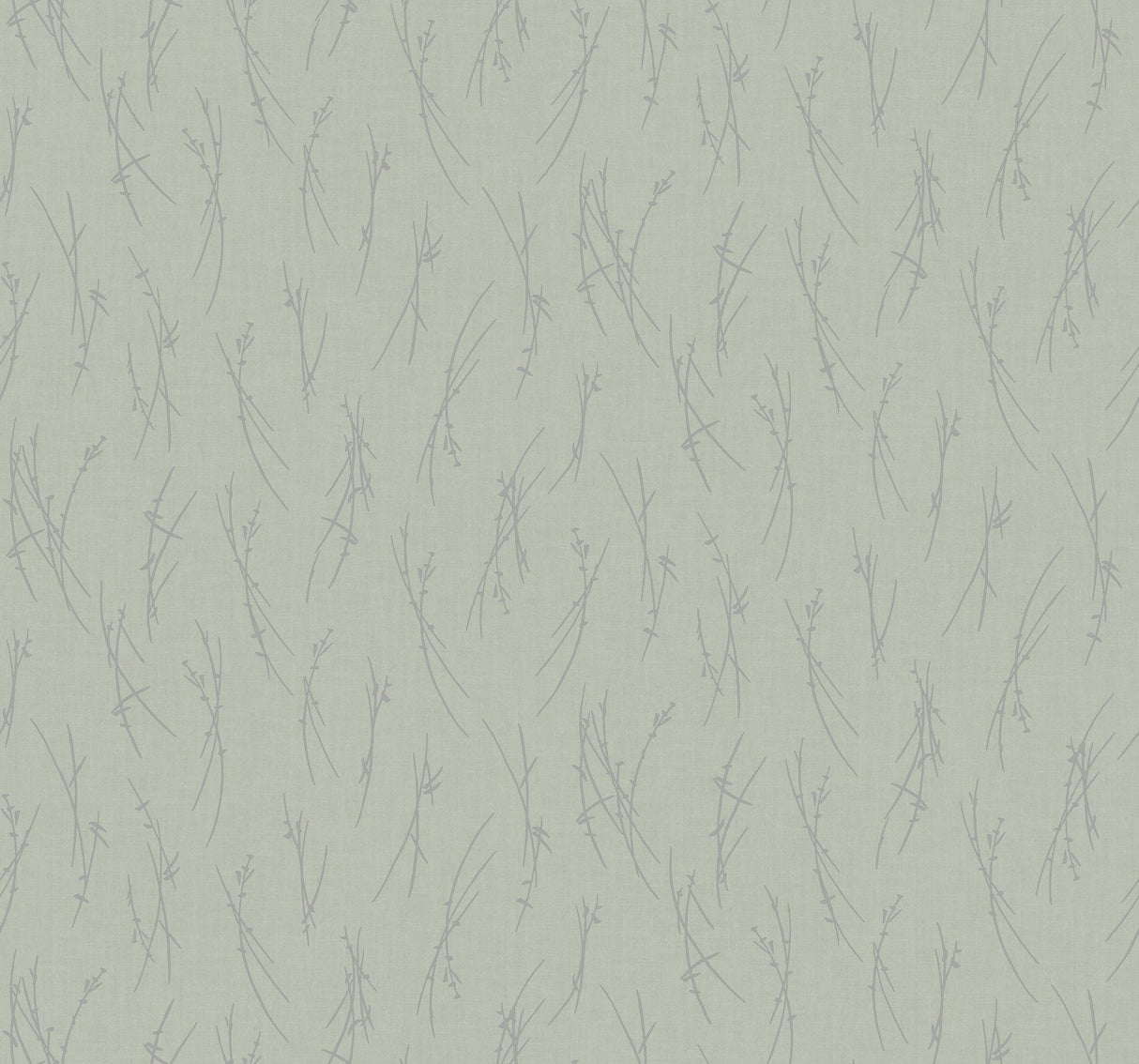 Sprigs Eucalyptus & Silver Botanical Metallic Wallpaper - York MD7194