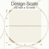 Sun Circles Cream & Gold Geometric Metallic Wallpaper - York MD7202