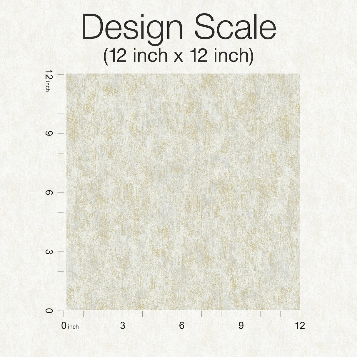 Shimmering Patina Neutral & Gold Textured Metallic Wallpaper - York MD7211