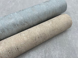 Shimmering Patina Spa & Silver Wallpaper with Metallic Textured Motif - York MD7212
