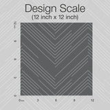 Polished Chevron Charcoal & Silver Wallpaper with Metallic Modern Geometric Chevron - York MD7226