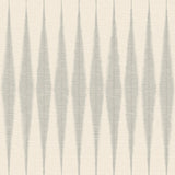Handloom Cool Grey Wallpaper with Woven Loom Geometric Motif - York ME1544