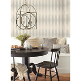 Handloom Cool Grey Wallpaper with Woven Loom Geometric Motif - York ME1544