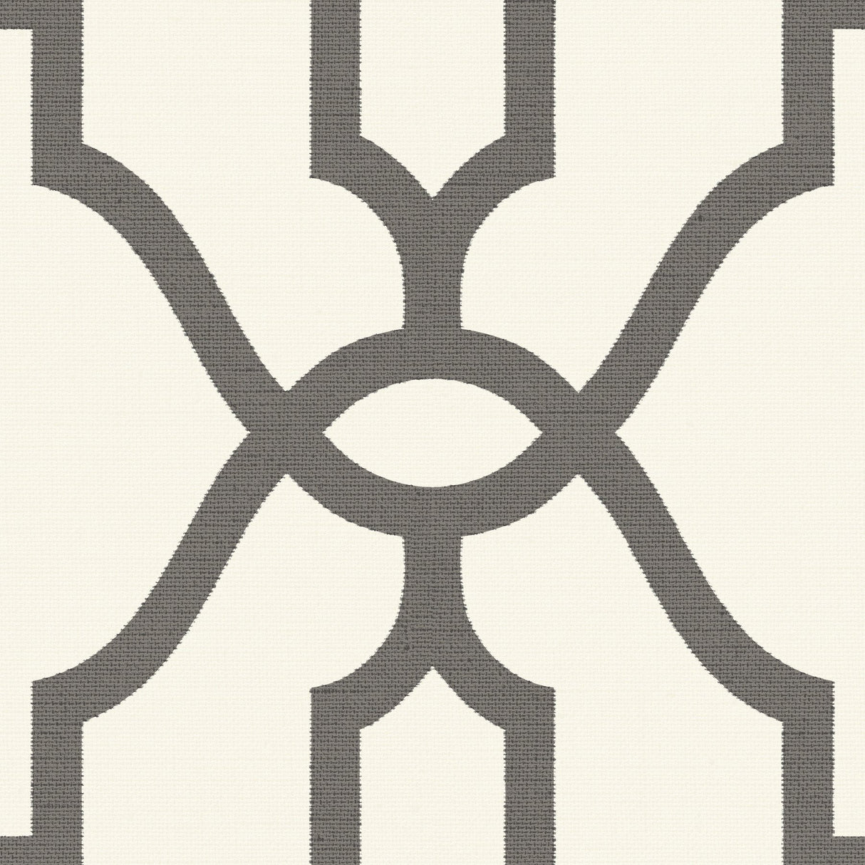 Repurpose Woven Trellis Charcoal Wallpaper with Woven Trellis Geometric - York ME1550