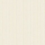French Ticking Cream Wallpaper with Striped Pattern, Sure Strip Prepasted - York ME1563