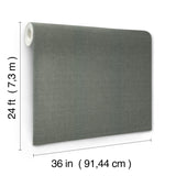 Crosshatch Emerald String Wallpaper with Transitional Solid Crosshatch Pattern - York MF4702MH
