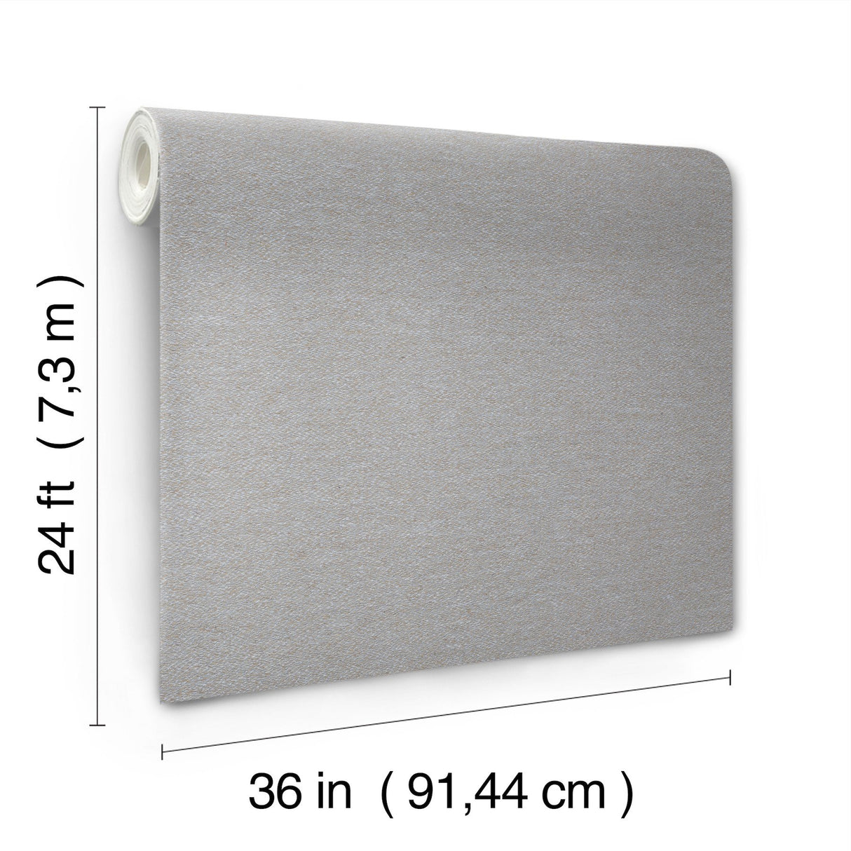 Paper Light Blue Yarn Wallpaper with Textured Paper Yarn Pattern - York MF4706MH