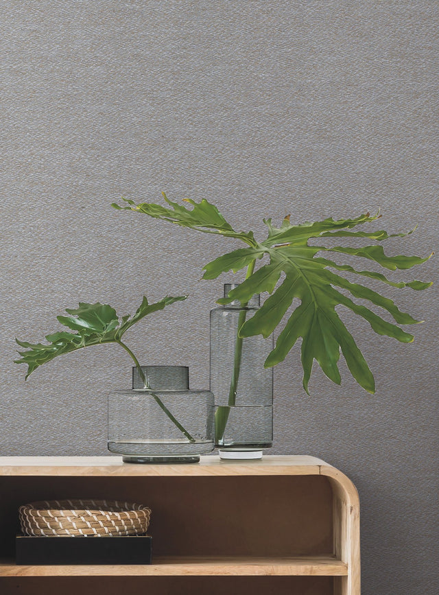 Paper Light Blue Yarn Wallpaper with Textured Paper Yarn Pattern - York MF4706MH