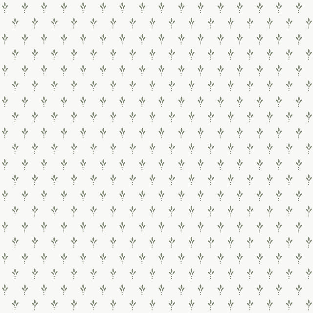Charm Sage Small Print Wallpaper - Magnolia Home MF4774