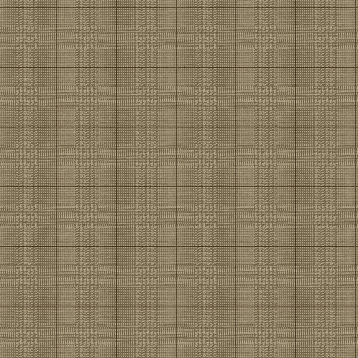 Windsor Mocha Wallpaper with Traditional Small Prints Glen Check Pattern - York MF4781