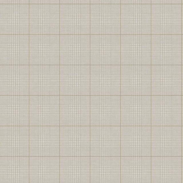 Windsor Ivory Wallpaper with Glen Check Plaid Small Print - York MF4782