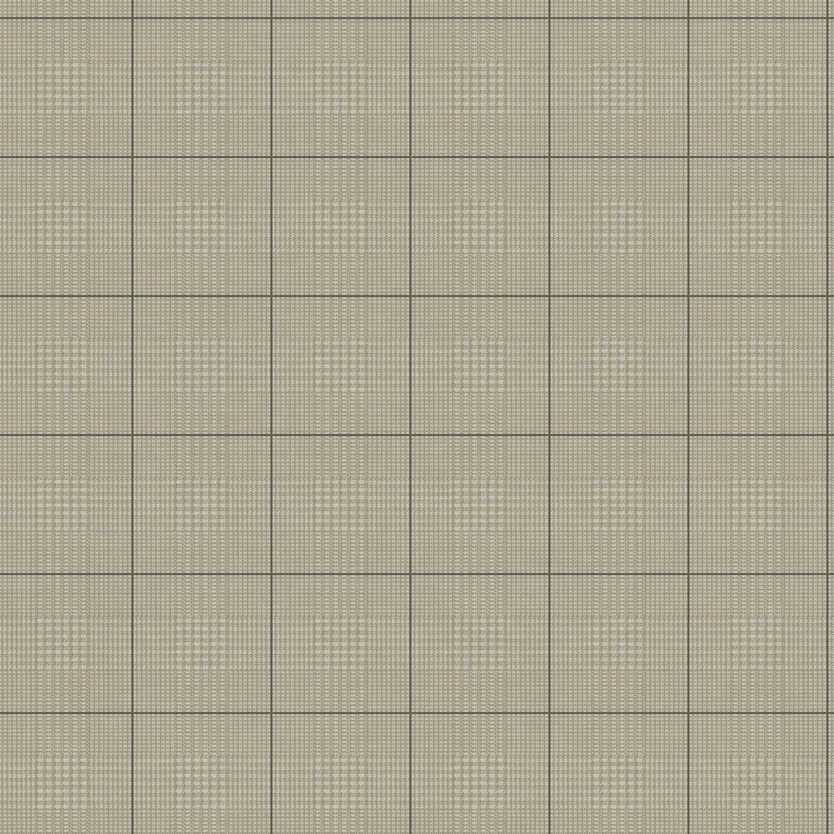 Windsor Taupe Wallpaper with Glen Check Plaid Pattern - York MF4784