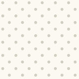 Dots on Dots Grey & White Polka Dot Prepasted Wallpaper - York MH1582