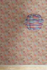 Magic Garden Black Wallpaper with Floral Botanical Motif - York MI10310