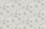 Magic Garden Grey Wallpaper with Floral Botanical Motif - York MI10311