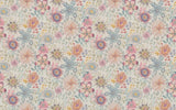Magic Garden Pink Floral Non-Woven Vinyl/Mylar Wallpaper - York MI10312