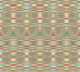 Sunrise Flame Brown Wallpaper with Geometric Blanket-Weave Motif - York MI10322