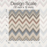 Happy Zigzag Orange Wallpaper with Chevron Geometric Pattern - Missoni MI10330