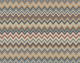Happy Zigzag Green & Brown Wallpaper with Geometric Chevron Pattern - York MI10332