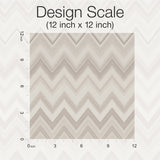 Happy Zigzag Neutral Wallpaper with Geometric Chevron Pattern, Paste-the-Wall Nonwoven Vinyl/Mylar - Missoni MI10334