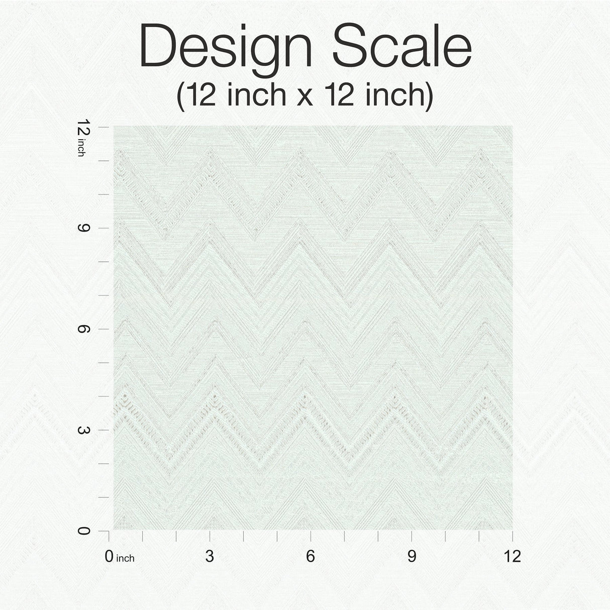 Happy Zigzag Cream Wallpaper with Geometric Chevron Pattern - York MI10337