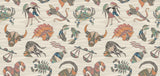 Constellations Grey Wallpaper with Multicolor Zodiac Motif - York MI10352