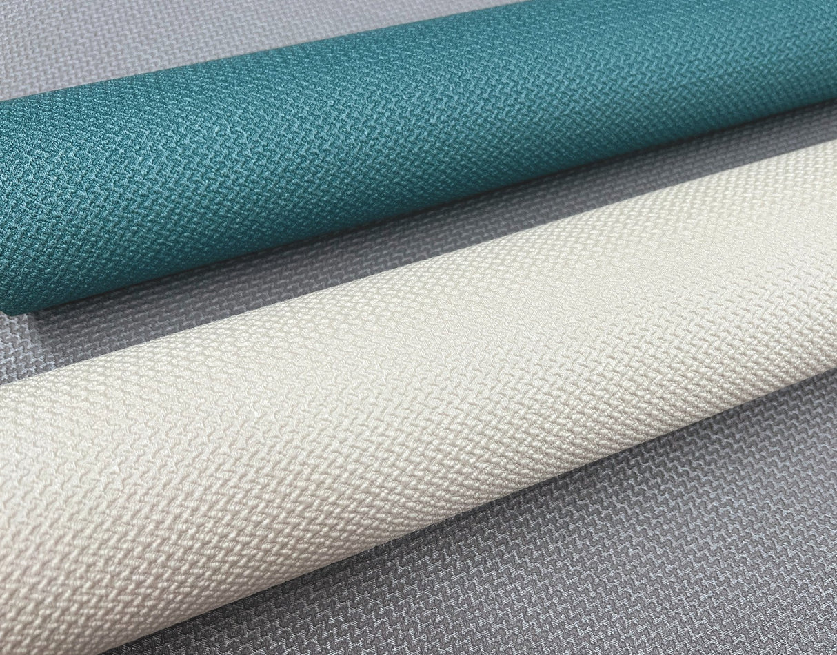 Chevronette Teal Wallpaper with Textured Mini Chevron Pattern - York MI10361
