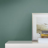 Chevronette Teal Wallpaper with Textured Mini Chevron Pattern - York MI10361