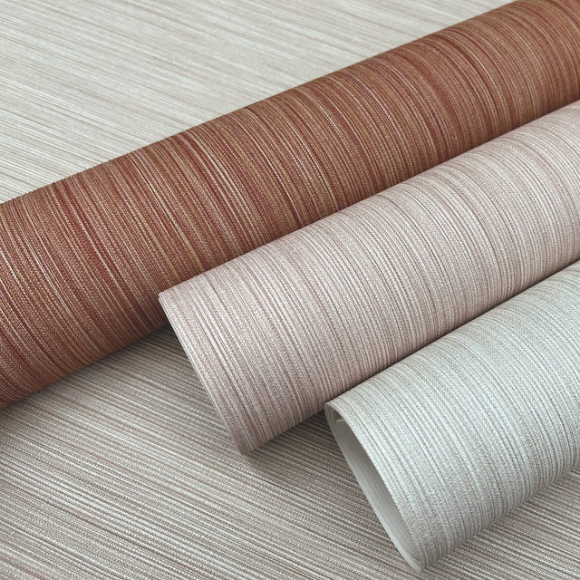 Cannete Pink Textured Faux Grasscloth Wallpaper - Missoni MI10376