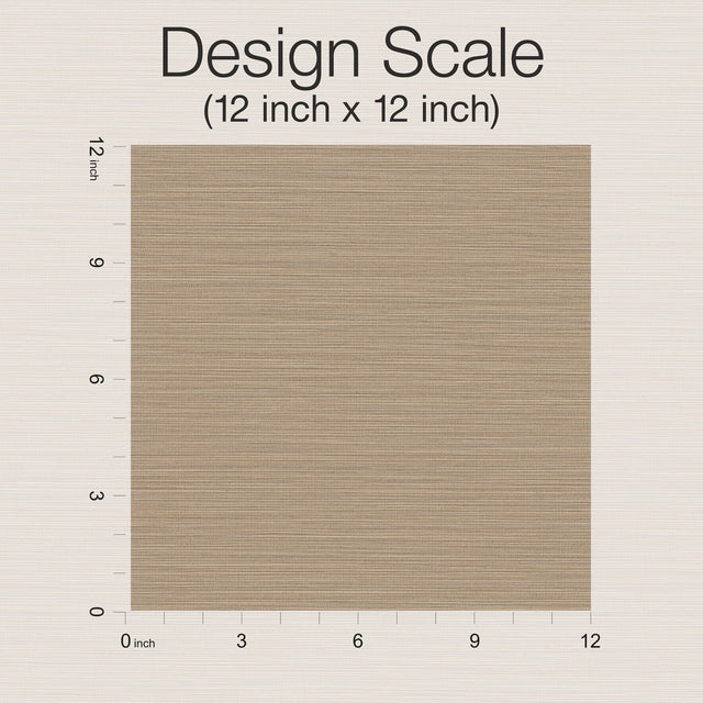 Cannete Gold Wallpaper with Textured Horizontal Weave - York MI10377