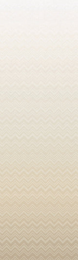 Iconic Shades Cream Wallpaper with Ombre Chevron Geometric Pattern - Missoni MI10391