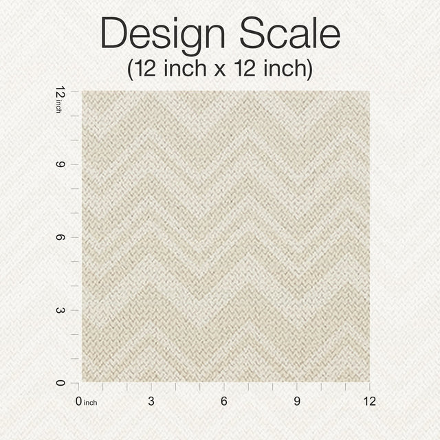 Iconic Shades Cream Wallpaper with Ombre Chevron Geometric Pattern - Missoni MI10391