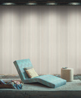 Striped Sunset Beige Wallpaper with Variegated Chevron Stripe - Missoni MI10397