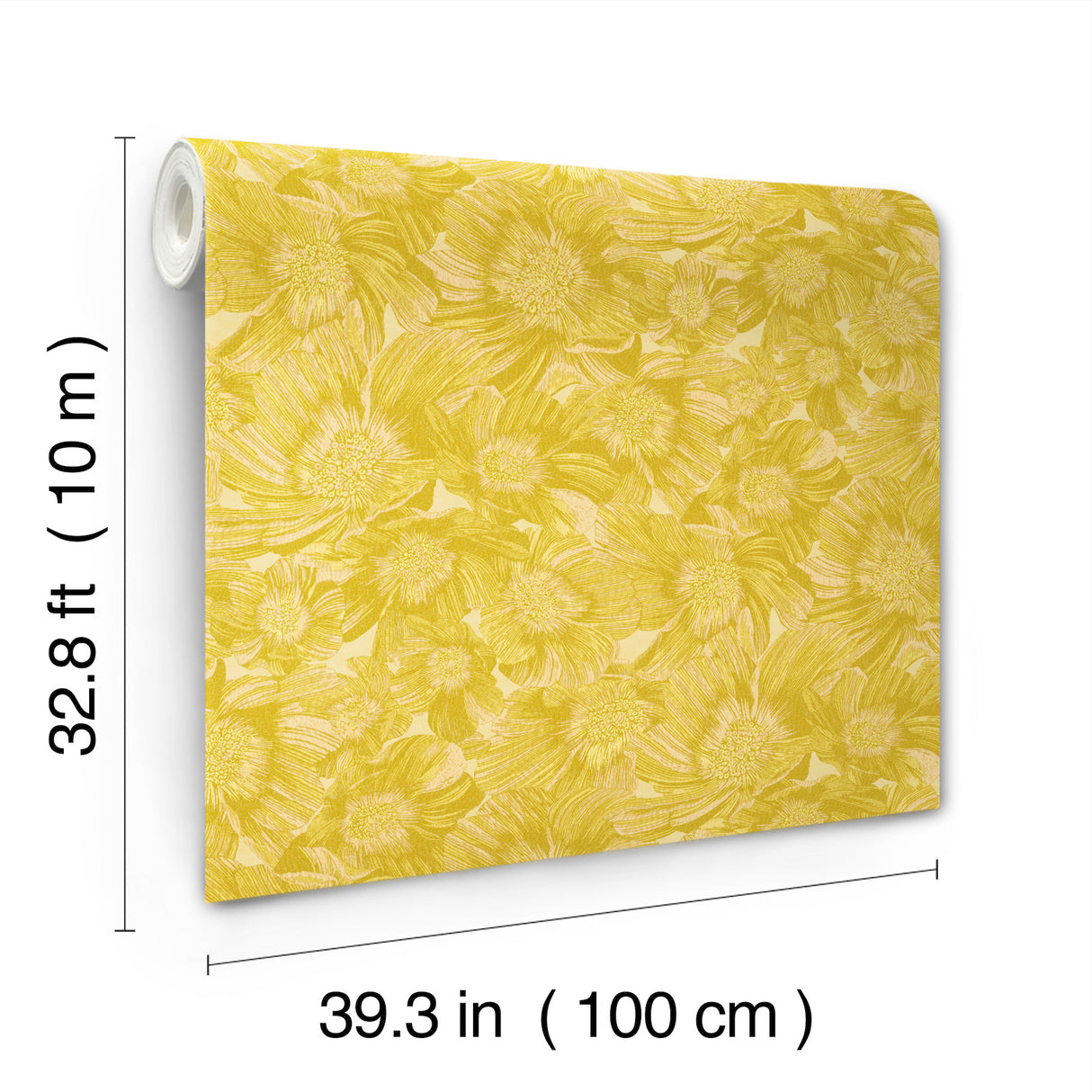 Anemoni Yellow by Missoni Floral Wallpaper – York Designer Series MI10500