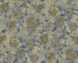 Anemoni Blue Floral Non Woven Wallpaper by Missoni - MI10501