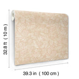 Anemoni Blush by Missoni Floral Vinyl Non Woven Wallpaper – York Designer Series MI10503