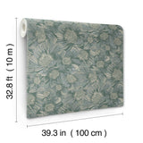 Anemoni Teal by Missoni Floral Wallpaper – York Designer Series MI10504