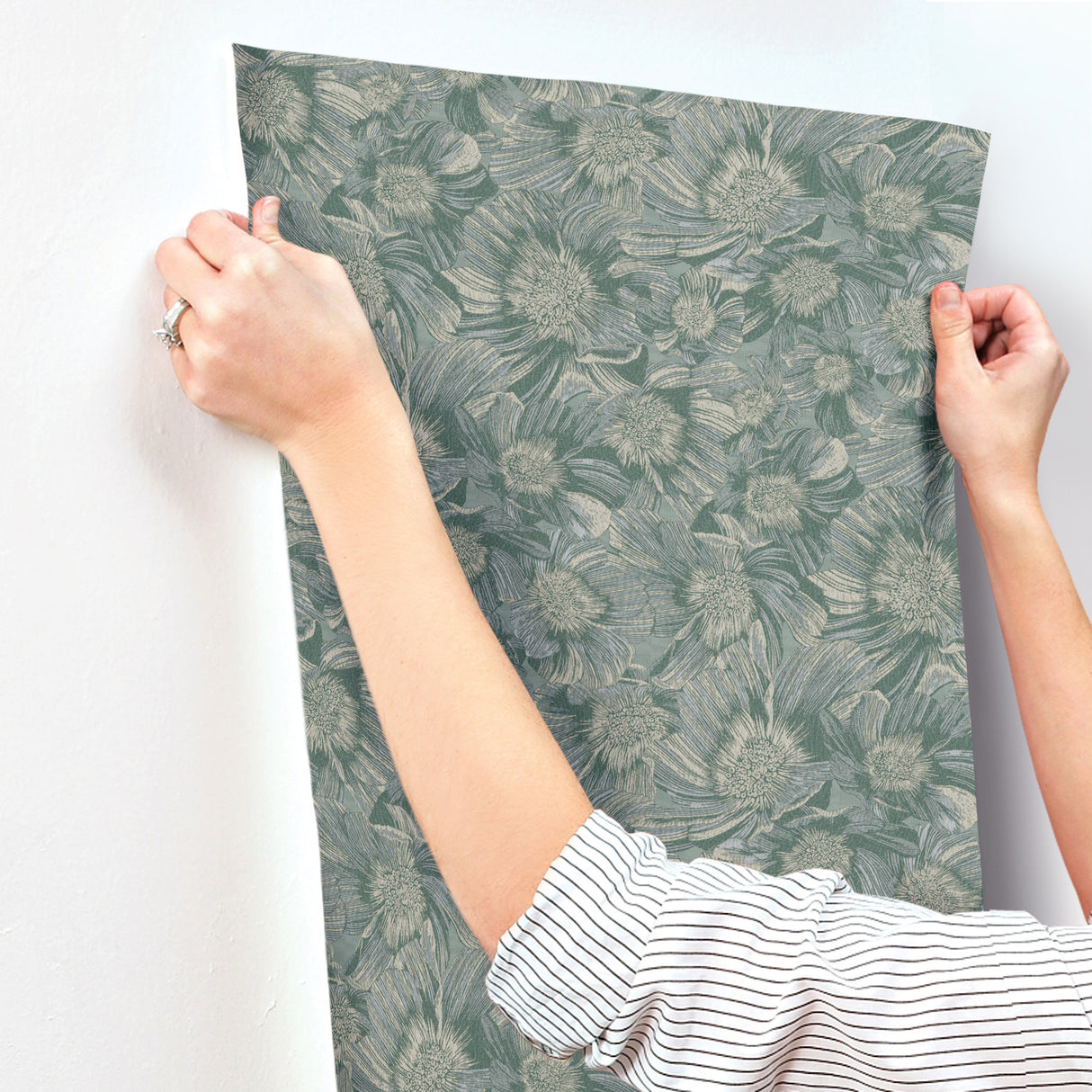 Anemoni Teal by Missoni Floral Wallpaper – York Designer Series MI10504
