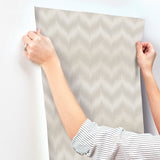 Ande Neutral by Missoni Chevron Wallpaper – York Designer Series MI10510