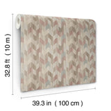 Betulle Multicolor by Missoni Chevron Wallpaper – York Designer Series MI10524