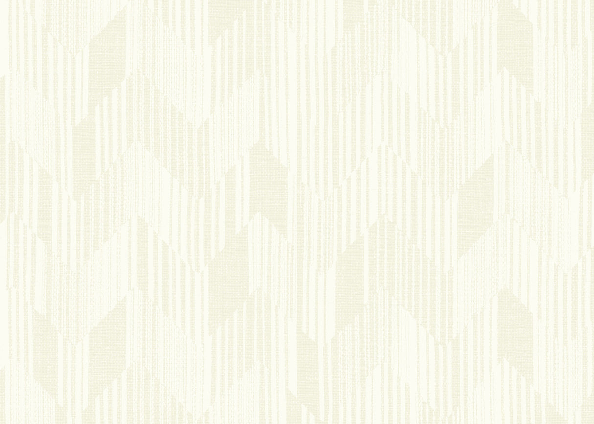 Missoni Birch White Raffia Grasscloth Wallpaper MI10525 chevron pattern