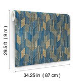 Birch Blue by Missoni Raffia Grasscloth Wallpaper – York Designer Series MI10527