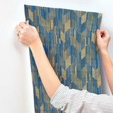 Birch Blue by Missoni Raffia Grasscloth Wallpaper – York Designer Series MI10527