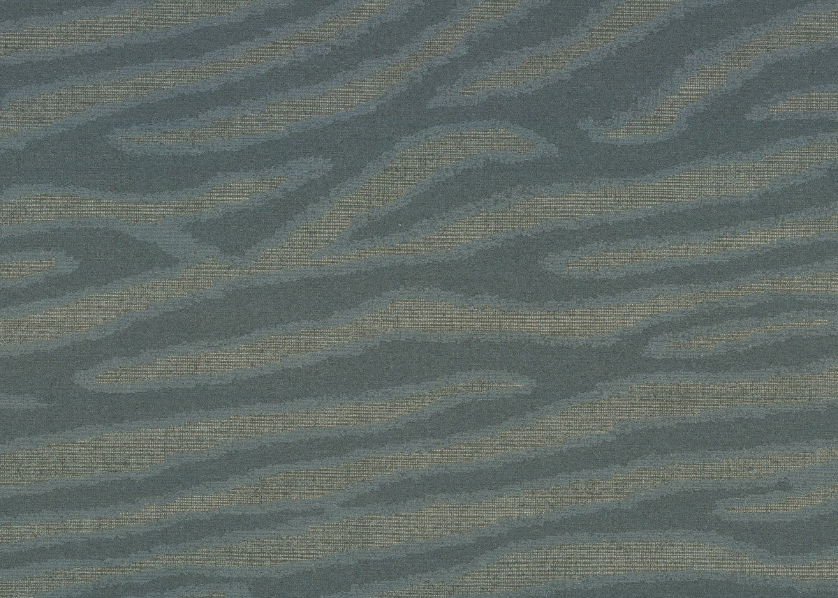 Zambia Dark Teal Wallpaper by Missoni - MI10533