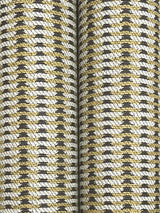 Mozart Antique Gold by Missoni Striped Vinyl Non Woven Wallpaper – York Designer Series MI10540