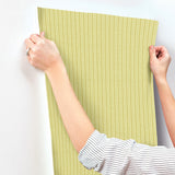 Mozart Yellow by Missoni Striped Vinyl Non Woven Wallpaper – York Designer Series MI10544