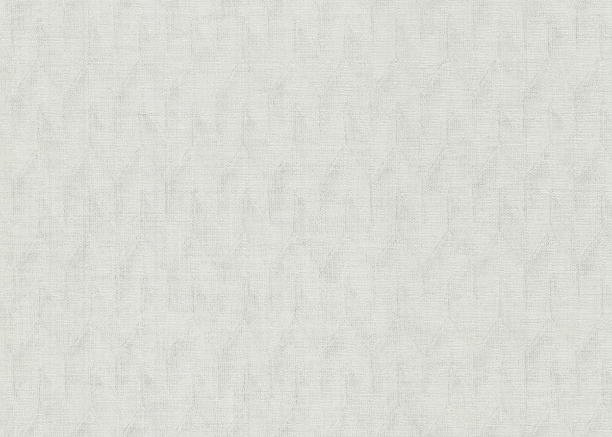 Sestriere Silver Metallic Chevron Wallpaper by Missoni - MI10553