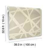 Nastri Warm Neutral by Missoni Geometric Wallpaper – York Designer Series MI10561