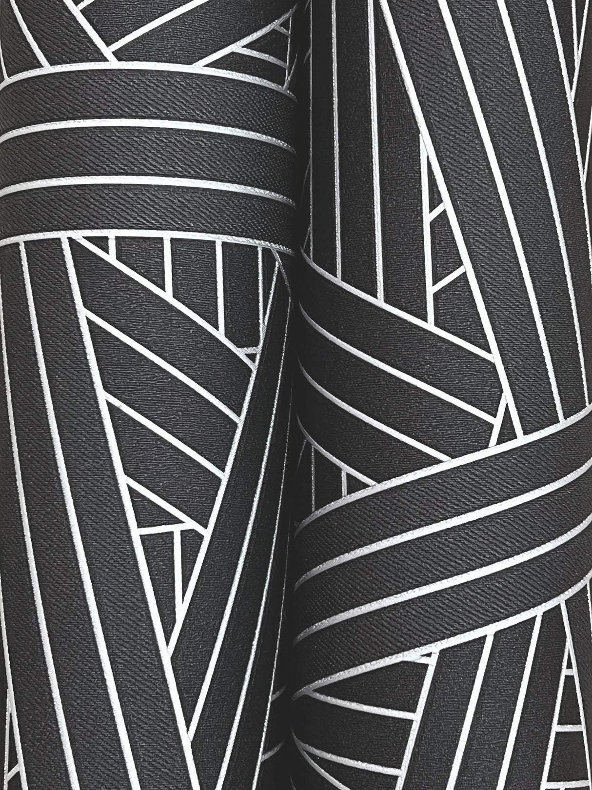 Nastri Black by Missoni Geometric Wallpaper – York Designer Series MI10564