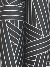 Nastri Black by Missoni Geometric Wallpaper – York Designer Series MI10564
